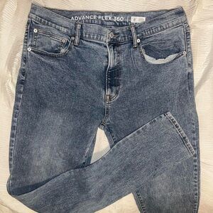 Men’s advanced flex 360 blue jeans